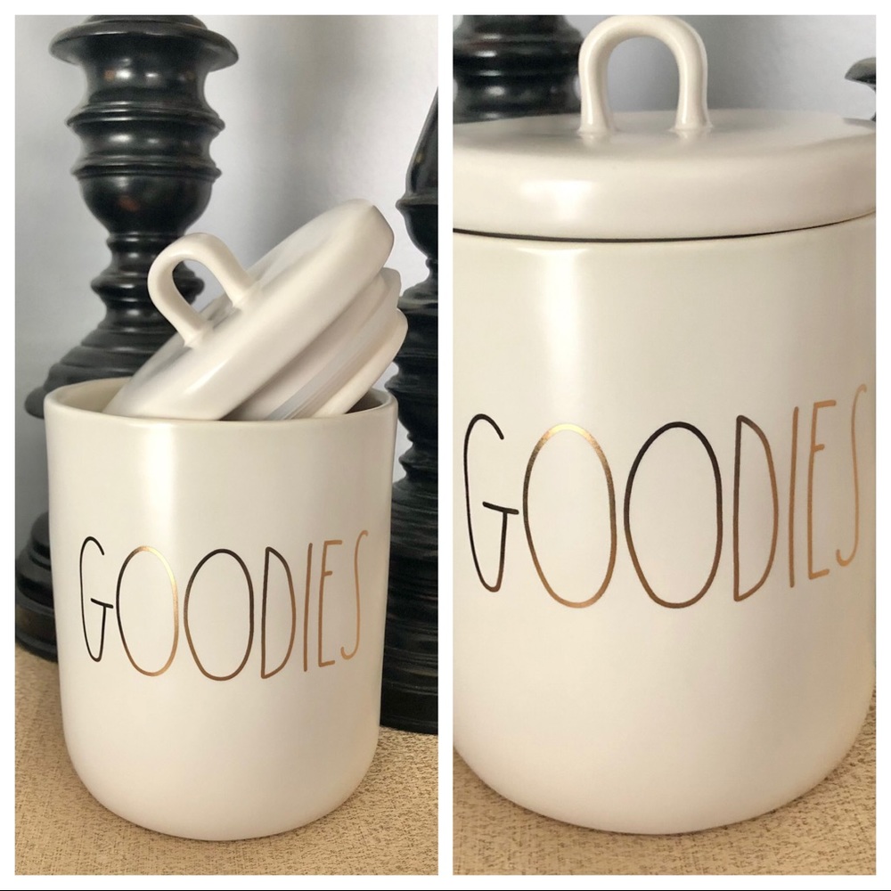 🆕Rae Dunn GOODIES Ceramic Canister